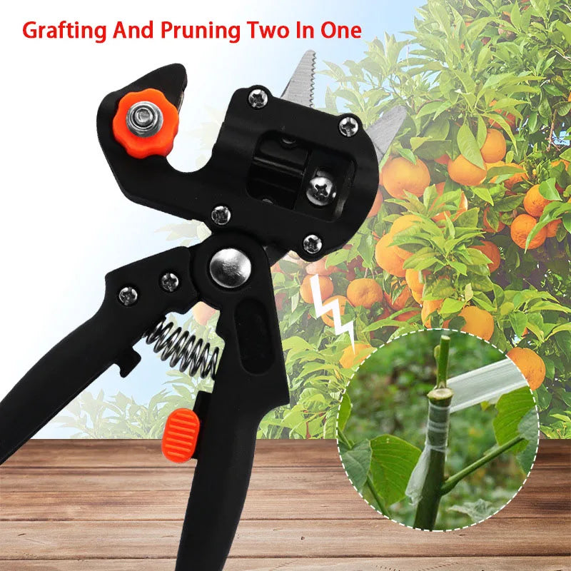 Automated Pruning and Seedling Grafting Machine