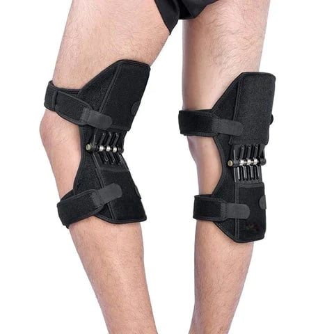 Pain-relieving knee brace